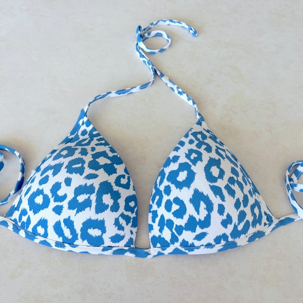 NWT CALZEDONIA padded triangle Bikini Top